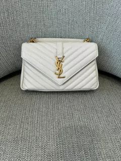 Bolsa YSL College Branca