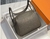 Bolsa Hermès Lindy Cinza Fendi com Dourado Italiana - comprar online