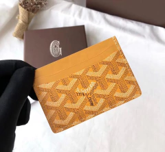 Porta Cartões Goyard Amarelo Italiana - comprar online