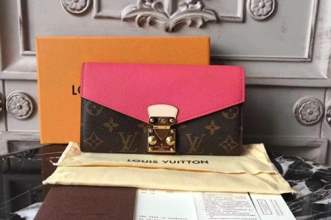 Carteira Louis Vuitton Pallas Pink Italiana
