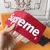 Carteira Louis Vuitton Supreme Vermelha Italiana - comprar online