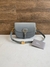 Bolsa Dior Bobby Média Cinza Italiana