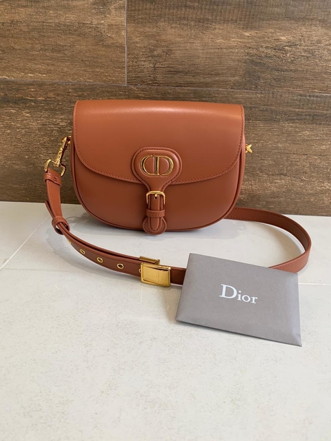 Bolsa Dior Bobby Média Marrom Italiana
