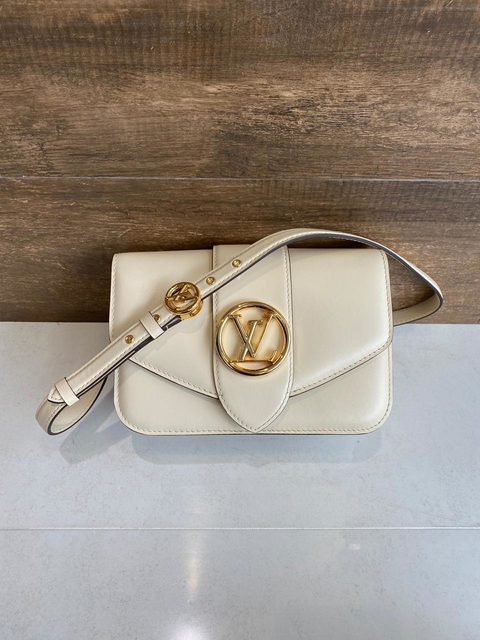 Bolsa Louis Vuitton Pont 9 Creme Italiana