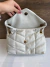 Bolsa YSL Loulou Puffer Off White Dourada Média Italiana - loja online
