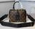 Bolsa Louis Vuitton Petite Malle Souple Monogram Preto Italiana