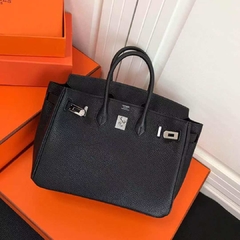 Bolsa Hermès Birkin 30 Preta Italiana