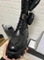 Bota Cano Longo Monolith Couro e Nylon Preto Italiana na internet