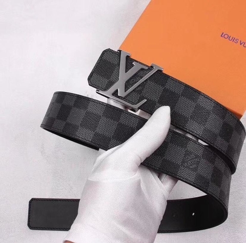 Cinto Louis Vuitton Damier Graphite Masculino
