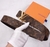 Cinto Louis Vuitton Monogram Masculino