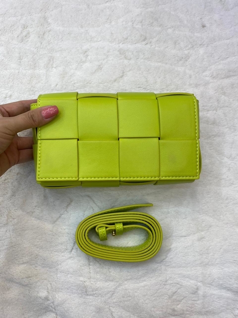 Pochete Bottega Veneta Cassete Verde