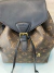 Mochila Louis Vuitton Montsouris Monogram com Preto Italiana - Bolsas e Grife