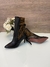 Bota Fendi Ankle Boot FF de Couro Italiana - loja online