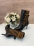 Bota Fendi Ankle Boot FF de Couro Italiana - Bolsas e Grife