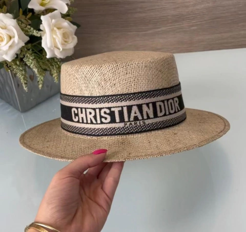 Chapéu Dior Palha Italiana