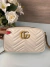 Bolsa Gucci Marmont Branca Off White Tiracolo Italiana - comprar online