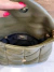 Bolsa YSL Loulou Puffer Verde Militar/Dourado Italiana - Bolsas e Grife
