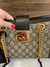 Bolsa Gucci Padlock Shoulder Preta Pequena Italiana - loja online