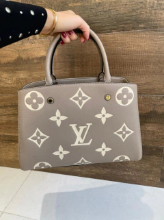 Bolsa Louis Vuitton Montaigne MM Empreinte Bicolor Italiana - Bolsas e Grife