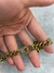 Colar Dior Dourada CD com Cristais Brancos Italiana - comprar online
