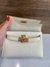 Bolsa Hermes Kelly Mini 20 Off-White Italiana - comprar online