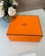 Caixa Hermès Presente Laranja Italiana na internet