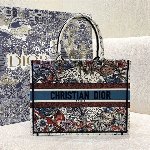Bolsa Tote Dior Book Constellation Iatte Multicolorido Italiana