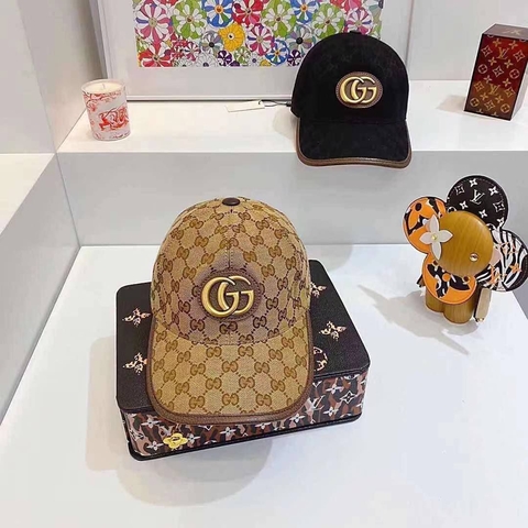 Boné Gucci GG Marmont 2 Cores Italiana