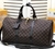 Mala Keepall 50 Bandouliere Damier Ebene Italiana