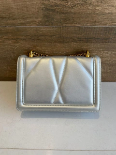 Bolsa D&G Devotion Média Prata Italiana - comprar online