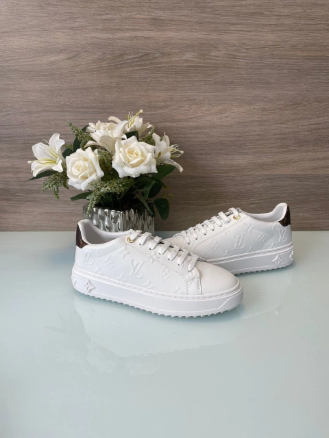 Tênis Time Out Louis Vuitton Branco Italiana