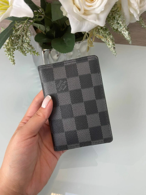 Porta Cartão Louis Vuitton Damier Graphite Italiana