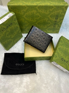 Carteira Gucci Abelha Preta Italiana