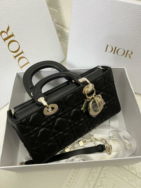 Bolsa Lady D-Joy Preta Italiana