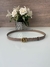 Cinto Gucci GG Fino Nude Italiana - comprar online