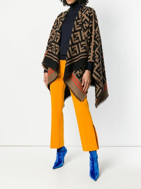 Poncho Fendi FF Italiana