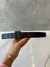 Cinto YSL Preto Logo All Black 3cm Italiana