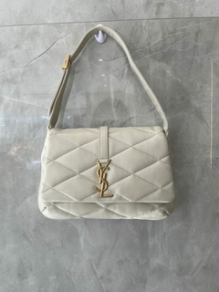Bolsa Saint Laurent Off-White Italiana