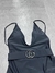 Body Maiô Gucci GG Preto Italiana - Bolsas e Grife