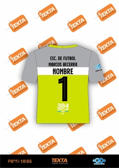 CAMISETA DE ARQUERO ESCUELA MARCOS BECERRA - comprar online