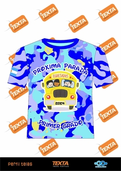 REMERAS EGRESADITOS PROXIMA PARADA Personalizados - comprar online