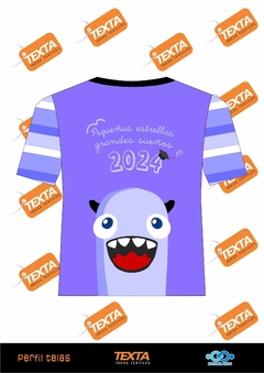 REMERAS EGRESADITOS SET DE MICROFIBRA PERSONALIZADA en internet