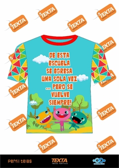 REMERAS EGRESADITOS JARDIN - comprar online