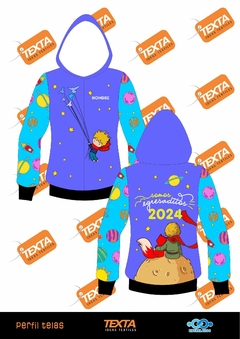 CAMPERAS EGRESADITOS FRIZA DEPORTIVA SUBLIMADA