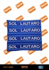 Aplique Nombre Bordado x4