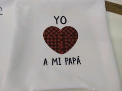 Almohadón personalizado - PERFIL TELAS  -  TEXTA