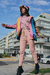 Pantalón Waffle Rose