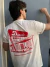 REMERA CLUB DH BUFFET BLANCA Y ROJA