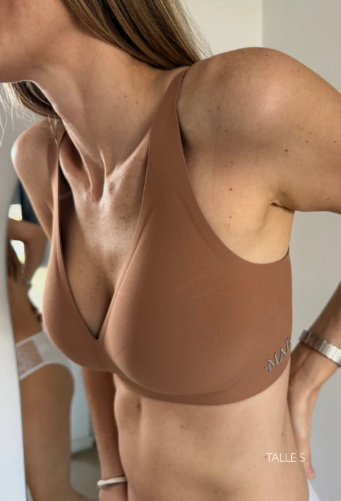 Corpiño Triangulo Escotado Sin costura - MAE Intimates