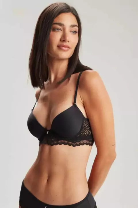 Corpiño Taza Soft Negro Odile